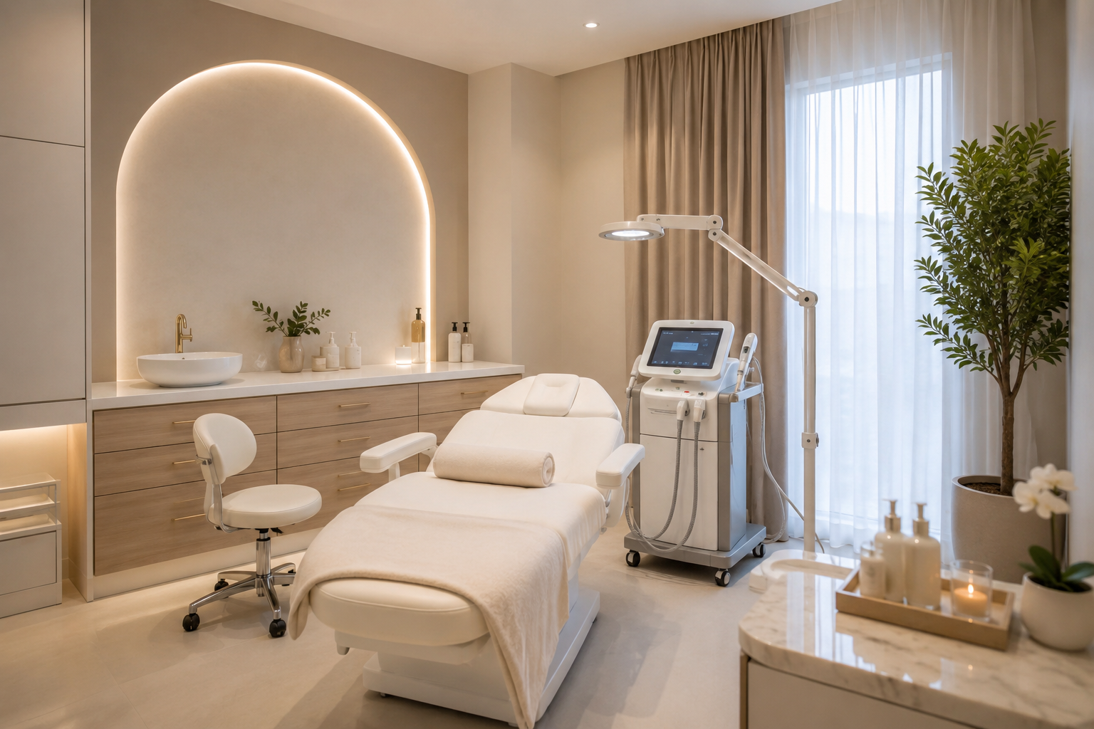 open a medical spa in Dubai
