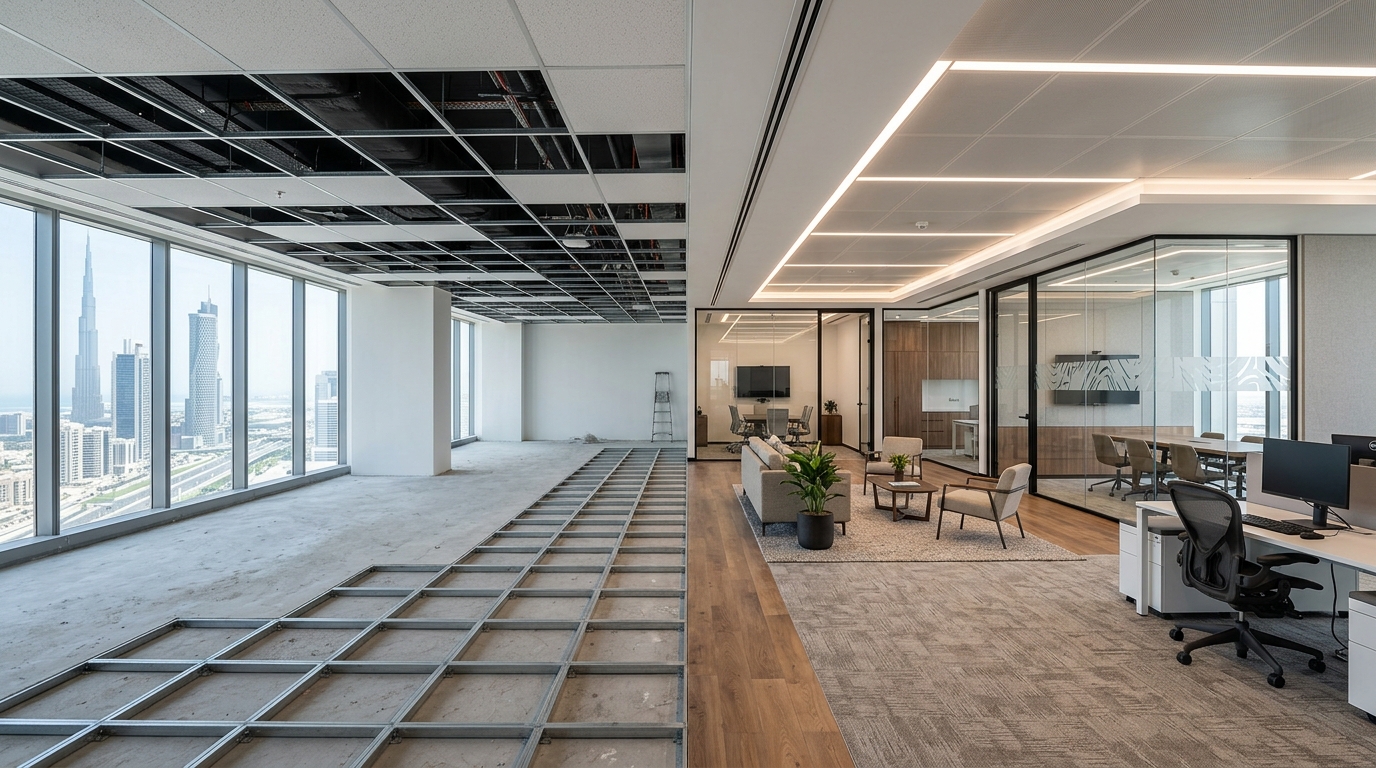 Cat A vs Cat B fit out